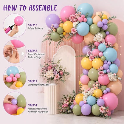Flower Balloon Arch Kit - Image 3