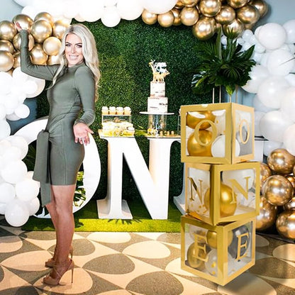 Gold First Birthday Decorations - Image 5