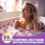 Spa Gifts for Women - Spa Luxetique Bath Baskets for Women, 8 Pcs Lavender Bath Sets with Bubble Bath, Lotion, Birthday Sets, Mothers Day Gifts for Mom, Christmas Gifts for Her