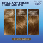 Clairol Nice'n Easy 7 Dark Blonde Permanent Hair Dye & Root Touch-Up Multi-Pack Bundle