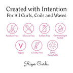 Rizos Curls Wash Day Bundle – Hydrating Shampoo & Deep Conditioner Set with Shea Butter for Every Curl Pattern 1a-4c – Gently Cleanses, Moisturizes, Softens & Adds Shine – Sulfate & Paraben Free