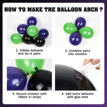 132pcs Truck Theme Balloon Garland Arch Kit - Image 3