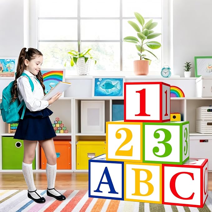 Back to School Balloon Boxes Decoration - Image 3