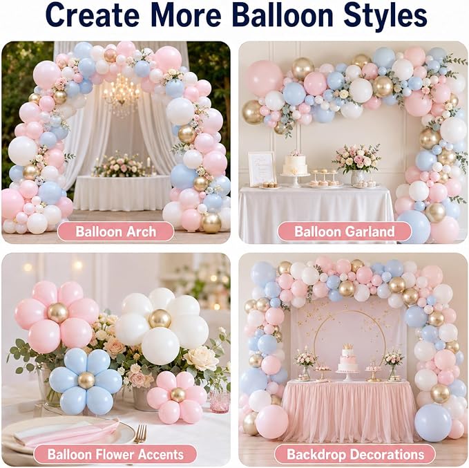 15 Pack Balloon Arch Clips, 3.5" Clear Spring Clamps - Image 6