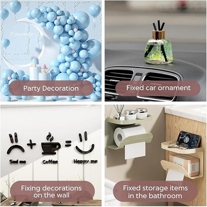 JIEHENG 300Pcs Double Sided Dot Stickers Removable, 0.8" Adhesive Putty Stickers - Image 4