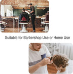 Barber Cape for Men Hair Salon Cape with Snaps Waterproof Professional Hairdresser Designer Cape Gown- 63”× 56”