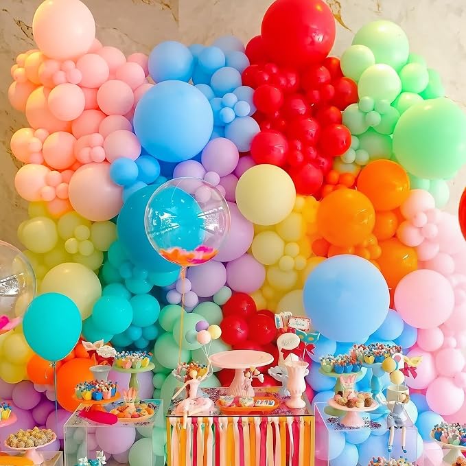 30 pcs Pastel Colorful Balloons 18 Inch - Image 6