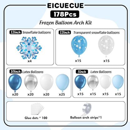 Frozen Balloons Garland Arch Kit - Image 2