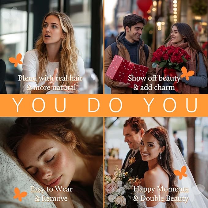 DOORES Clip in Hair Extensions Real Human Hair Invisible Edge, Jet Black 130g 7pcs 16 Inch Clip in Virgin Hair Extensions, Natural Straight Weft for Women
