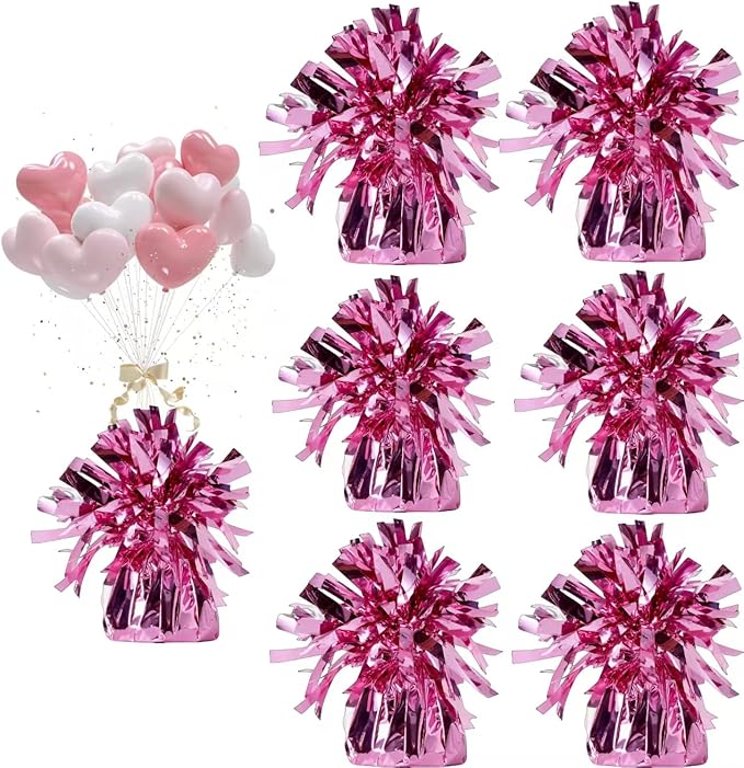 balloon weights are perfect for parties, weddings. Each pack includes 6PCS by Unknown