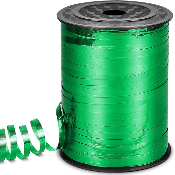 Green Metallic Ribbon by VISPAD