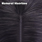 BERON 14 Inches Silver Wig for Women Silver Gray Wig Short Curly Synthetic Wigs with Bangs Ombre Grey Wigs Hairnet Include