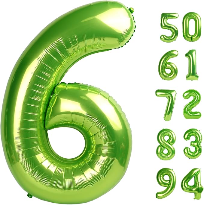 Light Green 6 Balloon by IWERP