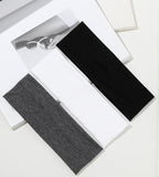 Black Women's Non-Slip Elastic Cloth Headbands - Fashion Hair Accessories 9 Pack