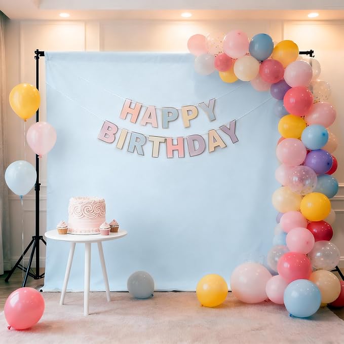 Dusty Blue Photography Backdrop - Image 3