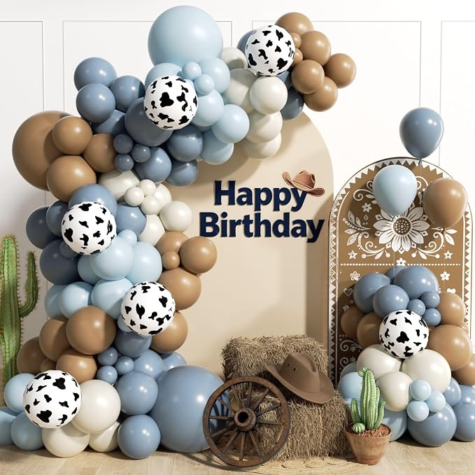 131pcs Cowboy Balloon Arch Kit by Unknown