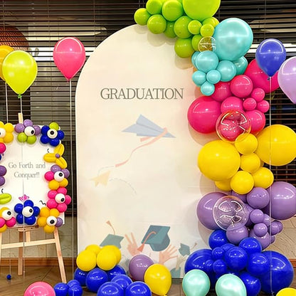 Colorful Rainbow Balloon Garland Arch Kit - Image 5