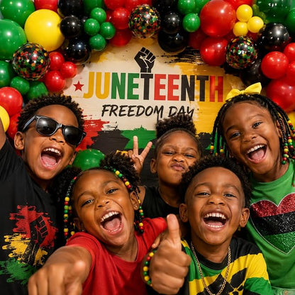 Juneteenth Balloon Garland Arch Kit 203Pcs - Image 7