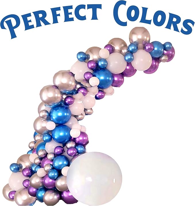 STK Frozen Balloon Garland Kit - Image 2