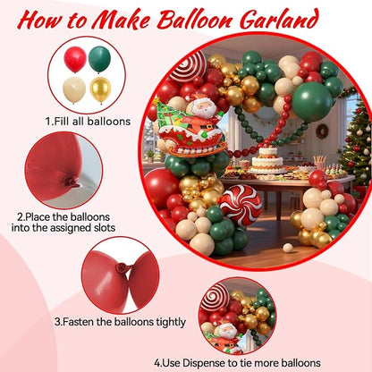 Christmas Balloon Arch Kit - Image 3