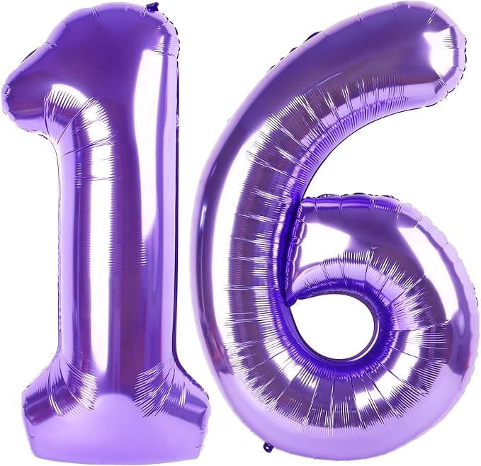 Purple 16 Balloon by IWERP