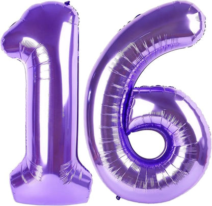 Purple 16 Balloon by IWERP