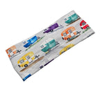 Soft Stretchy Headband, 3-in-1 Versatile Twist Style, One-Piece (Retro Camper, Child)
