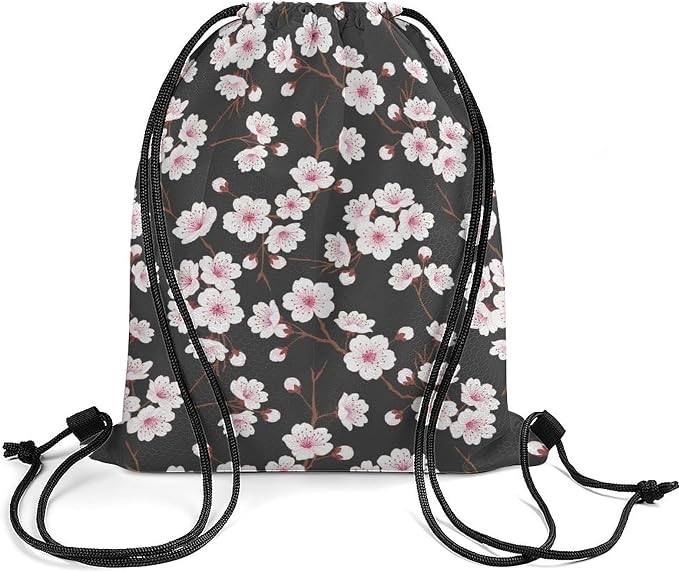 Gym Drawstring Backpack Water Resistant Sackpack - Image 2