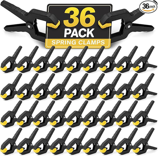 36 Pack Spring Clamps, Clamps for Backdrop, Balloon Clamps, Backdrop Clips | by Unknown