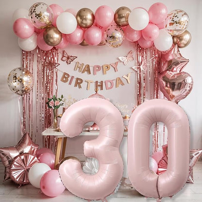 Light Pink 30th Birthday Balloon - Image 6