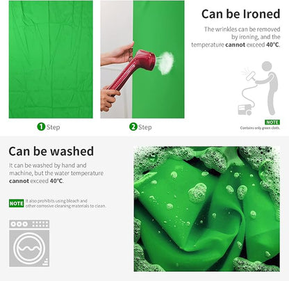 NEEWER 6x9 feet/1.8x2.8m Photo Studio 100% Pure Polyester Collapsible Backdrop - Image 3