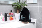 Hair Dryer Bag 11.8’’x 14’’ Storage Organizer Bag For Hairdryer and All Hair Tools With Drawstring, Ideal for Travel, Gym, Hotel or Home Use (Two Packs)