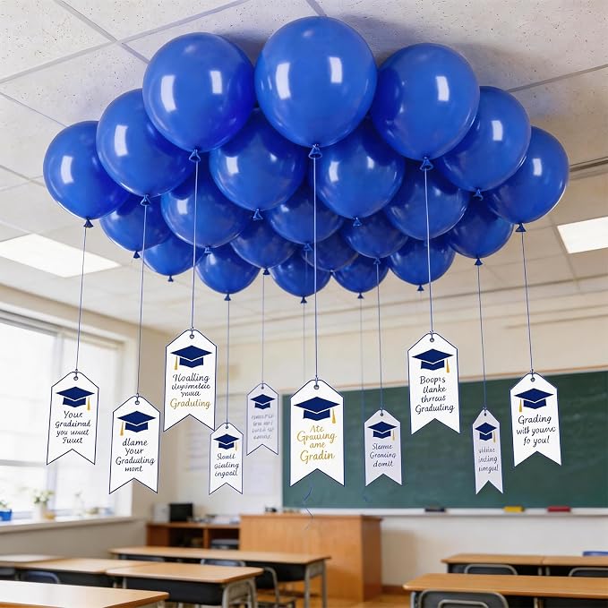 Blue Balloons Blue Birthday Decorations - Image 6