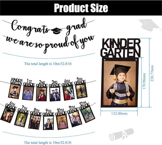 Pre-Strung Graduation Decorations 2026 Party Supplies - Image 4