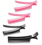 4pack Grip Clips for Hair Sectioning Styling, Haircuts Coloring cosmetology supplies hair cutting clips