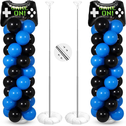 Soulchen 2 Set Video Game Balloon Column Stand Kit by Soulchen
