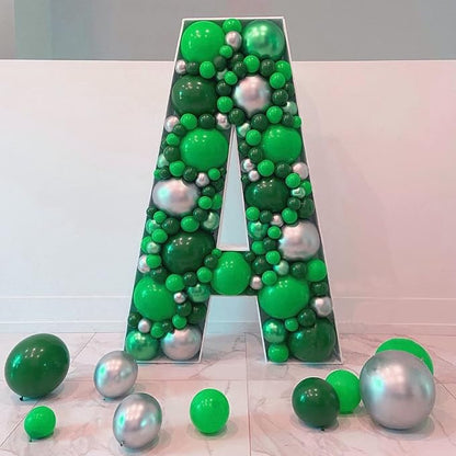 FOTIOMRG 120pcs 5 inch Dark Green Balloons | Birthday, Graduation, Baby Shower - Image 5