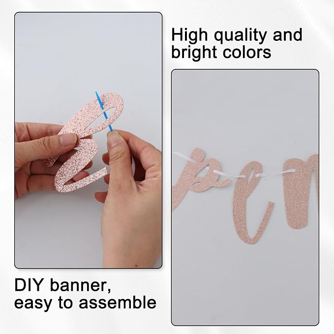 BEISHIDA 116 PCS A-Z DIY Letter Banner Kit Make Your Own Banner，Including 111 - Image 3
