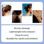 Spiral Hair Ties, 24-Pc No Crease Coil Hair Bands for Thick Hair, No Damage Phone Cord Hair Elastics Hair Scrunchies for Thin Hair, Multi-Color Ponytail Holders for Women Girls Kids