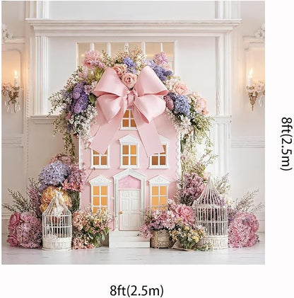 Kate 8x8ft Spring Scenic Flowers Decoration Backdrops - Image 2