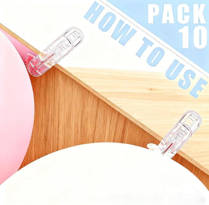 Balloon Arch Clips Plastic Spring Clamp-2.4" Heavy Duty Clip to Easily Create - Image 2