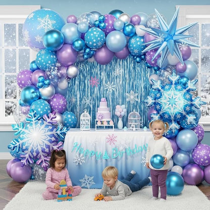 Frozen Balloon Arch Garland Kit 220pcs - Image 6
