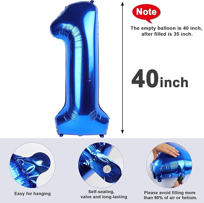 30 Balloon Numbers 30th Year Old Birthday Decorations - Image 5