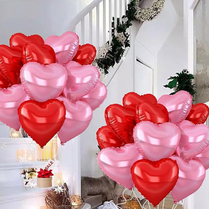 18inch Pink Heart Balloons - Image 3