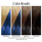 Adore Semi Permanent Hair Color (174 Sapphire Blue) | Vegan & Cruelty-Free Blue Hair Dye | No Ammonia, No Peroxide, No Alcohol | 4 Fl Oz Each (Pack of 2)