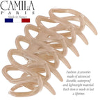Camila Paris CP3524 French Small Hair Clips for Women With Thick, Long, Curly, or Wavy Hair - Girls Claw Clip, Durable Styling Big Clip, Strong Hold No Slip Grip - Made in France