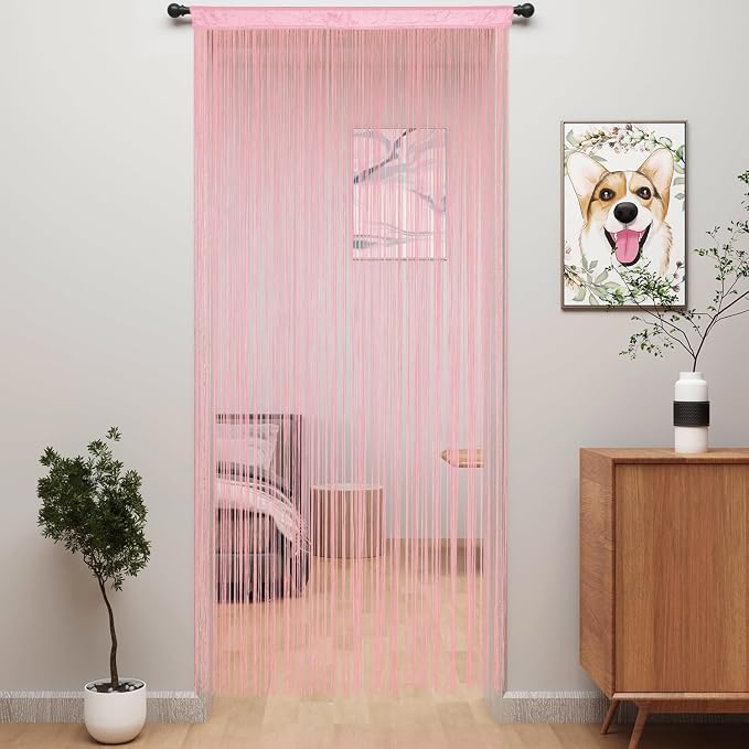 YIIBAII Door String Curtains Fringe Door Curtains by YIIBAII