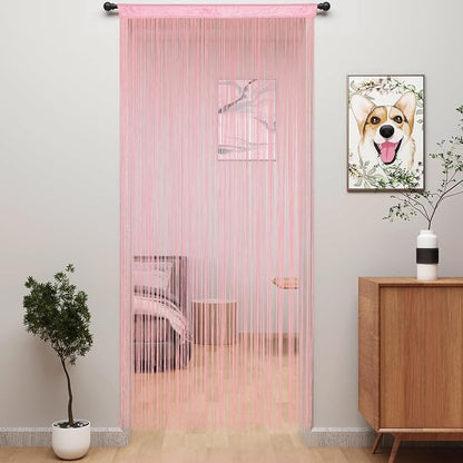 YIIBAII Door String Curtains Fringe Door Curtains by YIIBAII