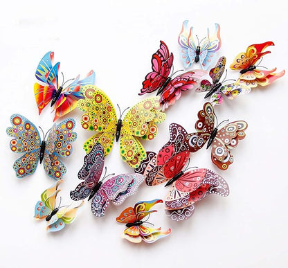 OPSEAM 3D Butterfly Wall Decor Butterfly Decorations Stickers by Opseam