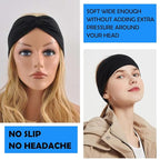 Lotus78, Pack of 6 Wide Headbands for Women Non Slip, Fashionable Sports Hair Bands for Women's Hair, Soft Elastic Stretchy Head Bands, Yoga Workout Headbands for Women Daily Fashion (Element)